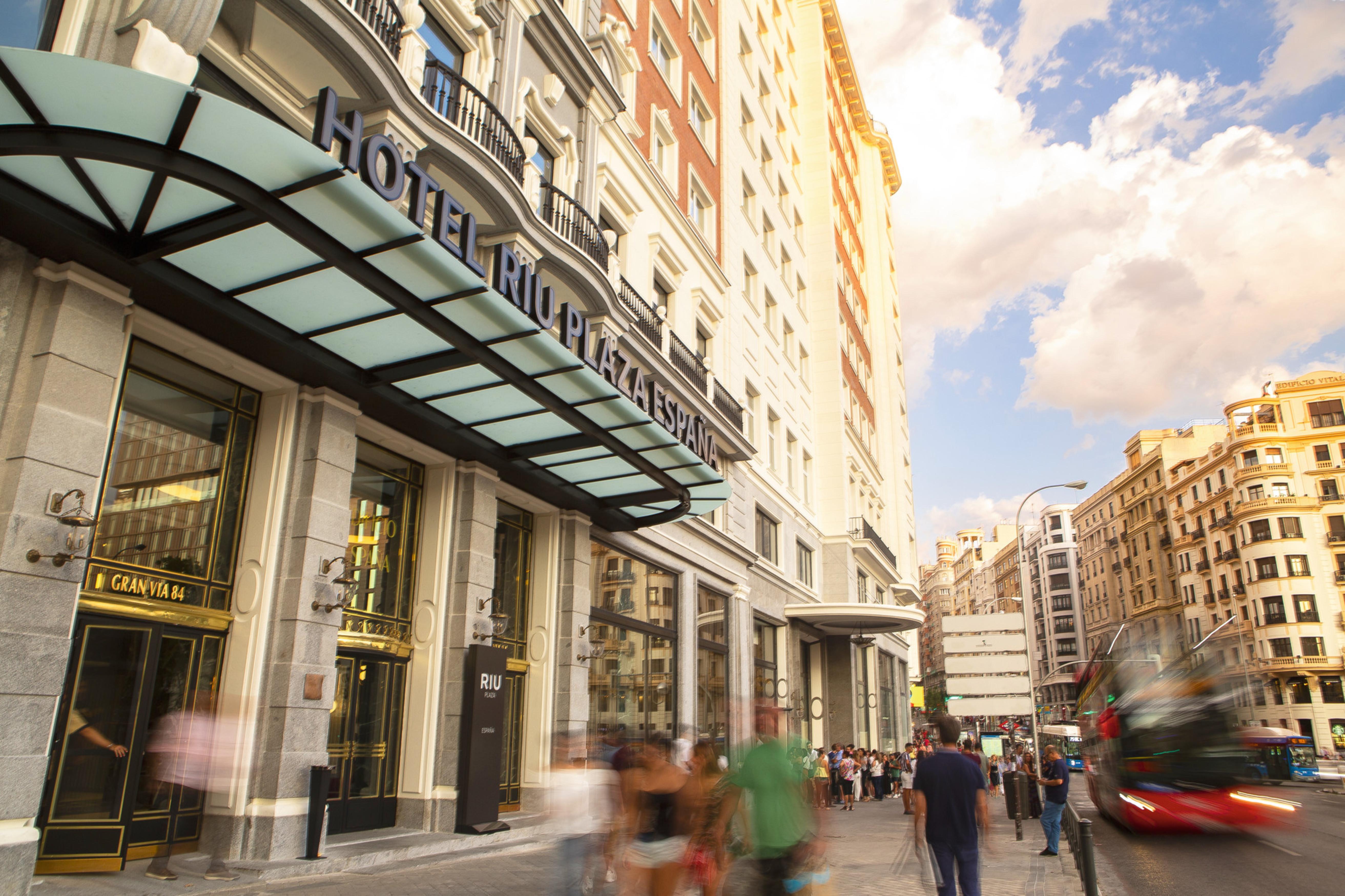 Riu Plaza Espana Madrid Eksteriør bilde